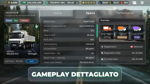 Truck Manager - 2025 screenshot