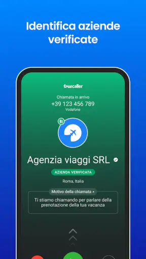 Truecaller: ID e blocco spam screenshot