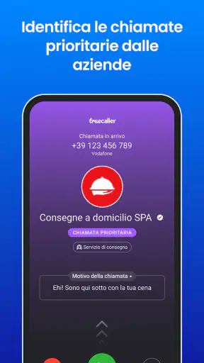 Truecaller: ID e blocco spam screenshot