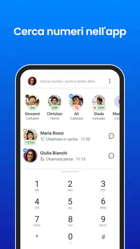 Truecaller: ID e blocco spam screenshot
