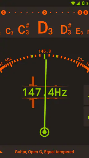 Tuner - gStrings screenshot