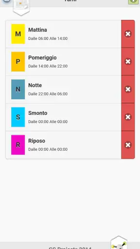 Turni Di Lavoro PRO screenshot