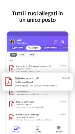 Tutto in ordine con Yahoo Mail screenshot