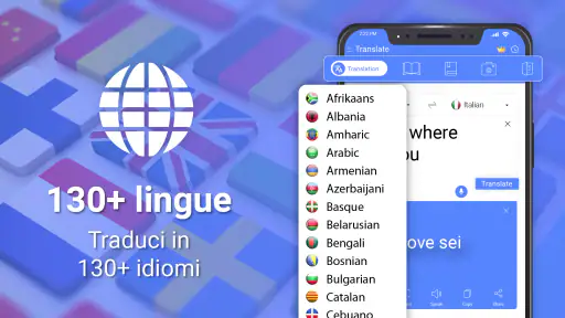 Tutto Lingua Tradurre App screenshot