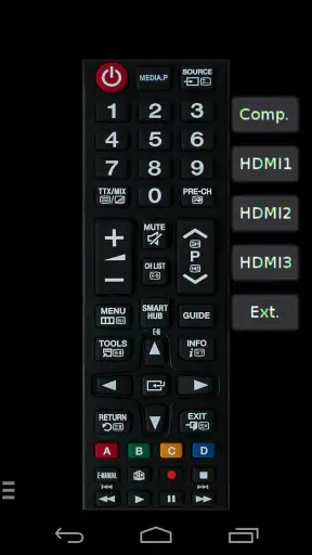 TV (Samsung) Remote Control screenshot