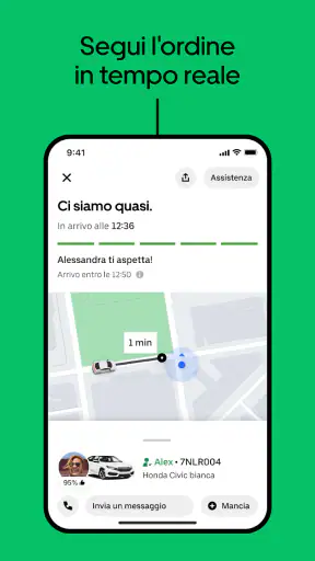 Uber Eats: Consegna di cibo screenshot