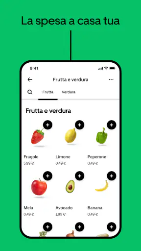 Uber Eats: Consegna di cibo screenshot