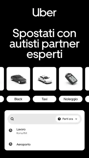 Uber - Viaggia in Italia screenshot