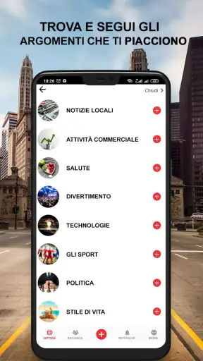 Ultime notizie screenshot