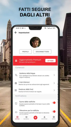 Ultime notizie screenshot