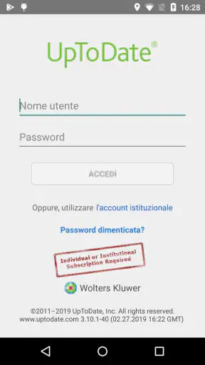 UpToDate screenshot