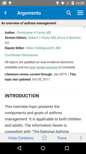 UpToDate screenshot