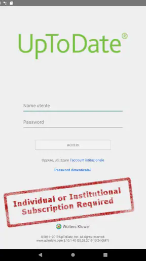 UpToDate screenshot