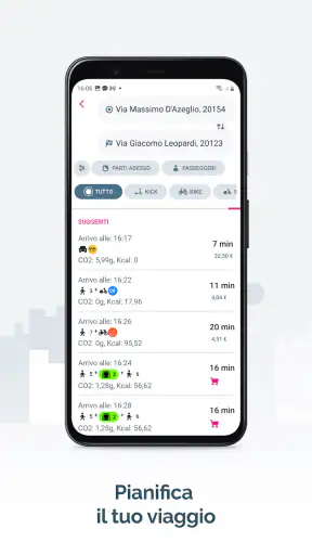 URBI: mobilità a 360° screenshot