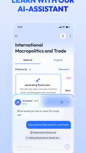 Vaia: Studiare. Flashcards screenshot