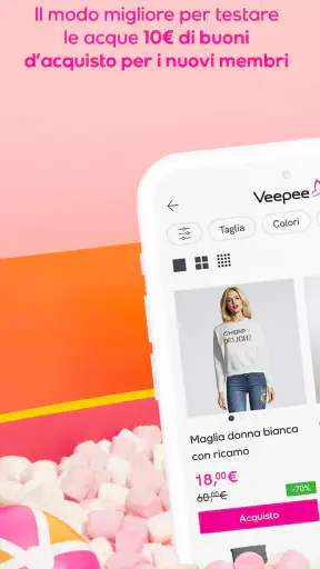 Veepee - outlet shopping screenshot