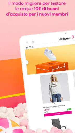 Veepee - outlet shopping screenshot