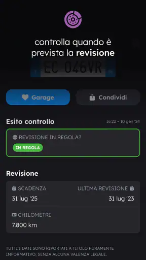 Veicolo screenshot