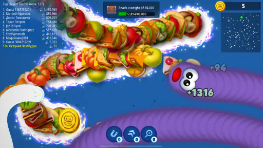 Vermolandia.io Serpenti voraci screenshot