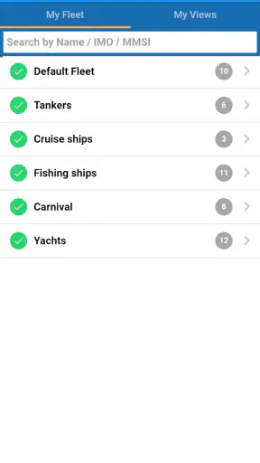 VesselFinder screenshot