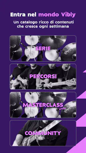 Vibly: Lezioni di Musica screenshot