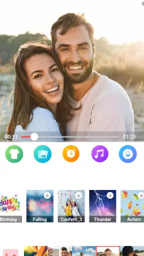 Video con foto e musica screenshot