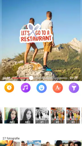 Video con foto e musica screenshot