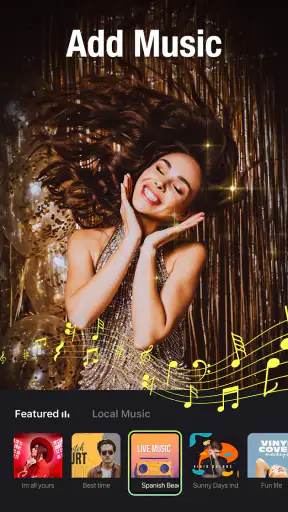 Video fotografici con musica screenshot