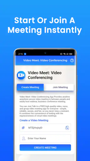 Video Meet: Video Conferencing screenshot