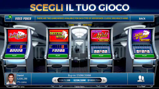 Video Poker di Pokerist screenshot