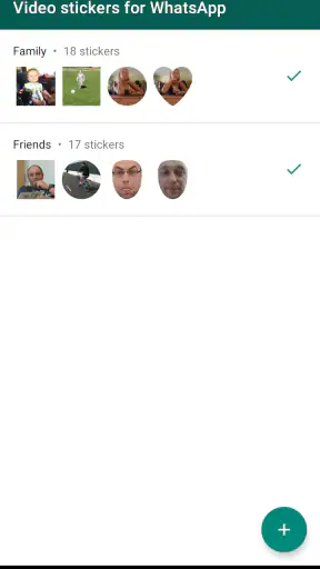 Video stickers for WhatsApp screenshot