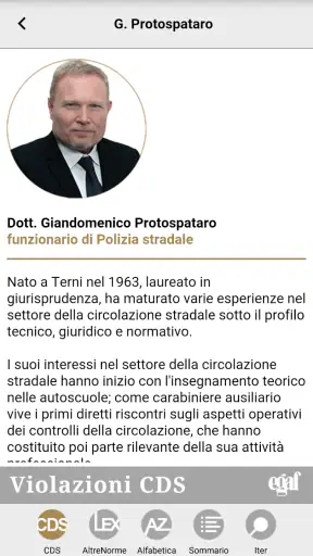 Violazioni CDS screenshot