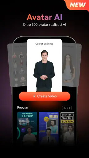 Virbo-Generatore di video e AI screenshot