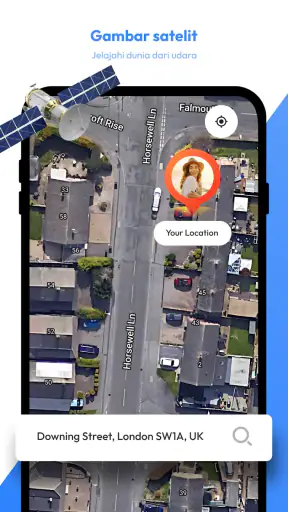 Vista satellitare screenshot