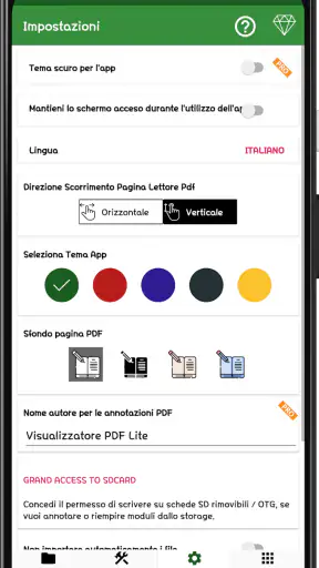 Visualizzatore PDF lite screenshot