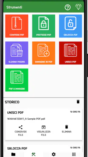 Visualizzatore PDF lite screenshot