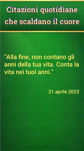 Vita Spider per Anziani screenshot