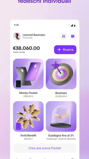 Vivid Business e Personal screenshot