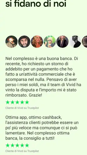 Vivid Business e Personal screenshot