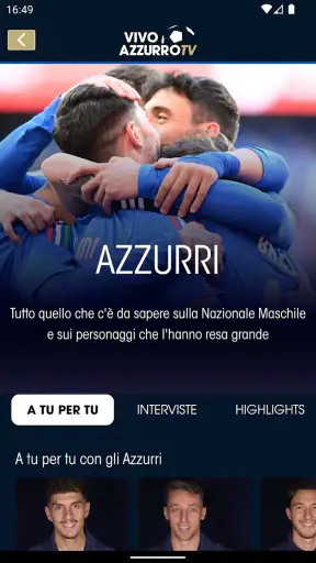 Vivo Azzurro TV screenshot