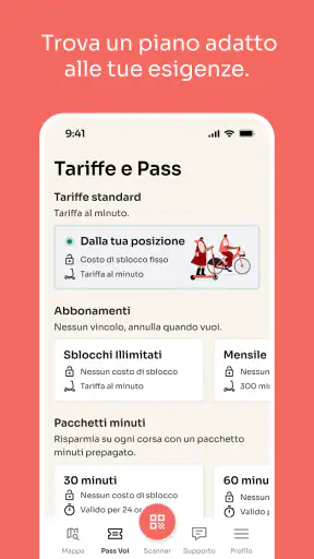 Voi – monopattini elettrici screenshot