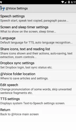 @Voice Aloud Reader (TTS) screenshot
