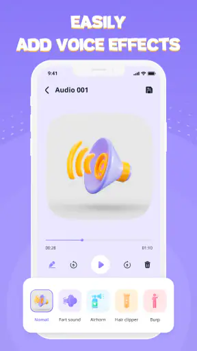 Voice changer & Sound Effects screenshot