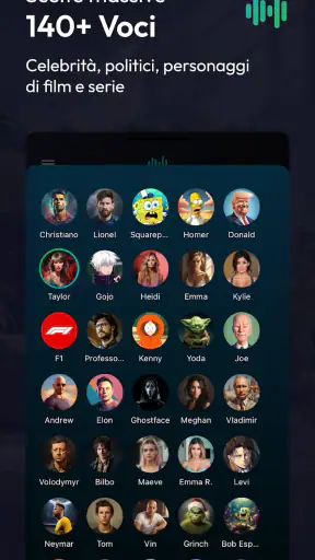 Voices AI - Cambia la Tua Voce screenshot