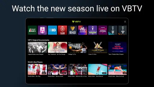 Volleyball TV - Streaming App screenshot