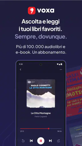 Voxa - Audiobooks & E-books screenshot