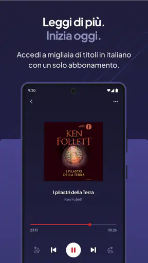Voxa - Audiobooks & E-books screenshot