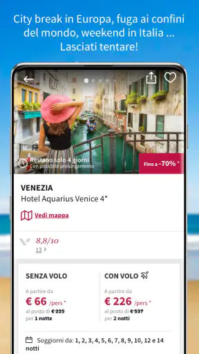 Voyage Privé - Vacanze e Hotel screenshot