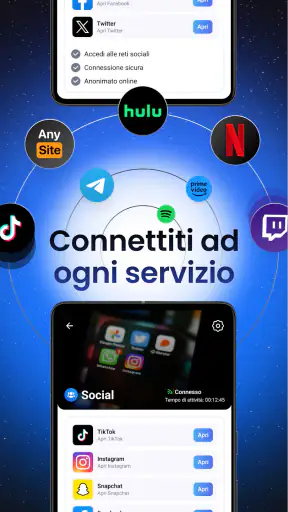 VPN Lumos: VPN veloce Italia screenshot