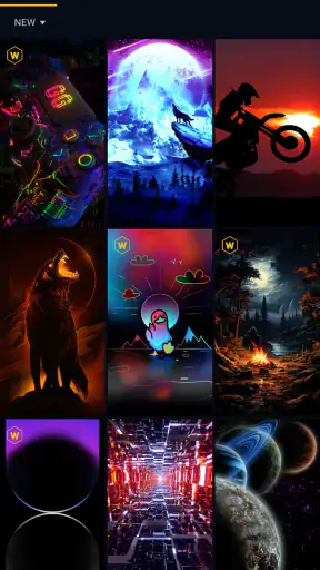 Wallcraft – Sfondi Wallpaper screenshot